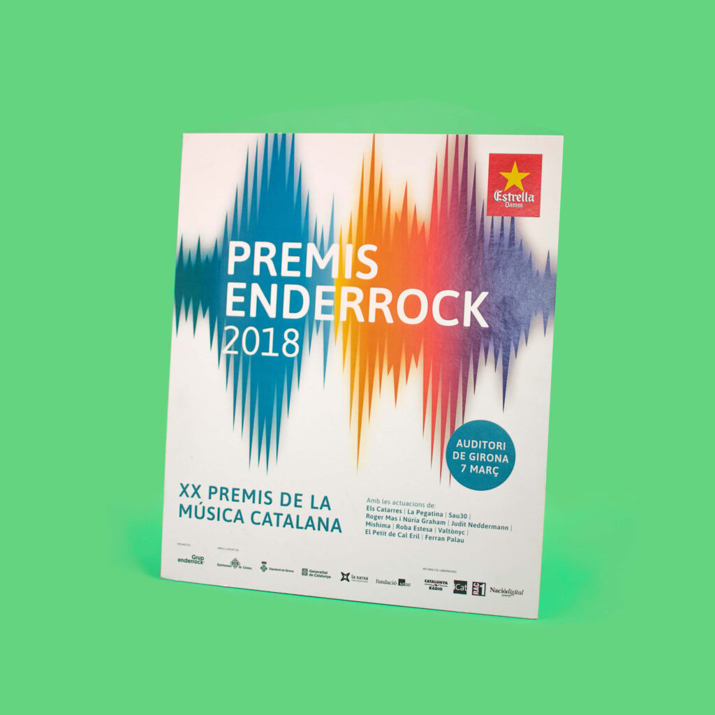 premis enderrock, impresión en gran formato