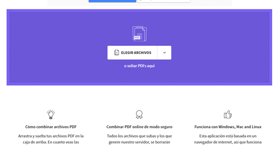 Herramientas para combinar PDF